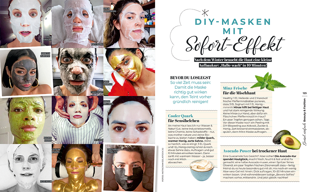 Beauty-Masken zum selber machen