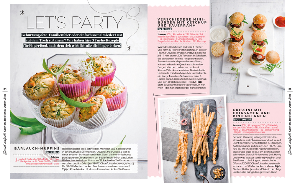 Leckere Partysnacks