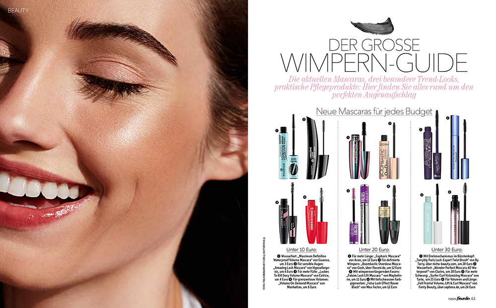 Großer Mascara-Guide